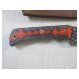 (FS) 8" Fixed Blade Knife with Mult...