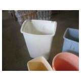 (BR2) Assorted Buckets, Trash Cans ...