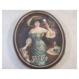 (EC1) Vintage Pepsi-Cola Metal Tray...