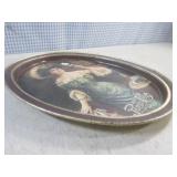 (EC1) Vintage Pepsi-Cola Metal Tray...