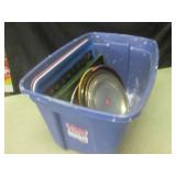 (F-1) Assortment of Trays in Tote...