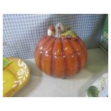 (A-3) Assorted Fall Ceramic Plates ...