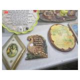 (EW4) Assorted Vintage Wall Decor...