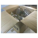 (A-3) Box of Glass Jars...