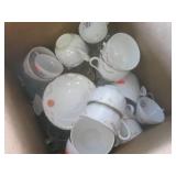 (F-0) Vintage Cups with Plates - So...