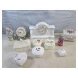 (BR3) 2 Clocks and Assorted Trinket...