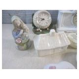 (BR3) 2 Clocks and Assorted Trinket...
