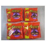 (B-1) 4 Bags of Reeses Chocolate La...