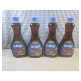 (B-3) 4 Bottles of iHop Butter Peca...
