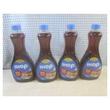 (B-3) 4 Bottles of iHop Butter Peca...