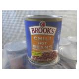(C-1) 12 Cans of Hot Chili Beans 30...