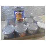 (C-2) 12 Cans of Hot Chili Beans 30...