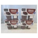 (B-1) 4 - 4-Cup Packs of Chocolate ...