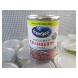 (C-2) 24 Cans of Whole Berry Cranbe...