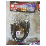 7 Packs of Erickson Rubber Tarp Straps