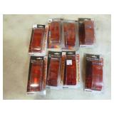 8 Road Pro Red LED Clearance/Marker Light Assemblies