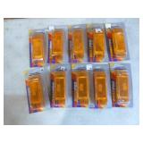 10 Road Pro Amber Clearance/Marker Sealed Light Assemblies