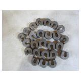 25 Horseshoe Magnets