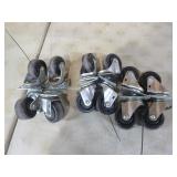 3 Sets of Casters