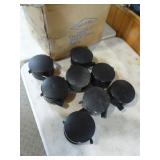 24 Hard Plastic Casters