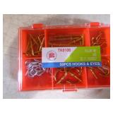 8 Packs of PTC Hooks and Eyes