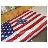 2 US Flags