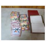 Christmas Notepads and Envelopes
