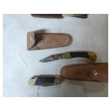 Hunting Knives with Sheathes