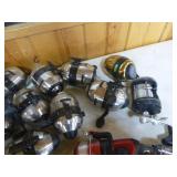 Lot of Fishing Reels