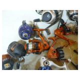 Lot of Fishing Reels
