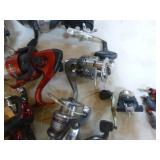 Lot of Fishing Reels