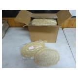 Box of Oval Woven Fiber Placemats