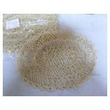 Box of Oval Woven Fiber Placemats