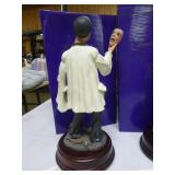 3 Duncan Royal Musical Clown Statues