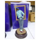 3 Duncan Royal Musical Clown Statues