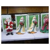 4 Simson Giftware Christmas Statutes