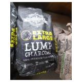 2 Bags of Frontier Extra Large Lump Charcoal