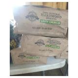 3 Bags of Frontier 100% Natural Hardwood Briquets-South American Charcoals