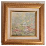Original Acrylic Painting ~ Spring Pavilion