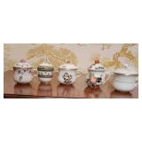 Fine Porcelain Chocolate Pot Collection ~ Herend * Mottahedeh
