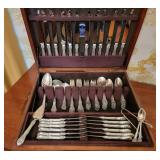 Gorham Sterling Silver Flatware Service for 12 ~ King Edward, 2049g