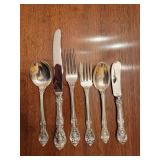 Reed & Barton Sterling Silver Flatware Service for 8 ~ Francis I, 3313g
