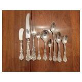 Reed & Barton Sterling Silver Flatware Service for 8 ~ Francis I, 3313g