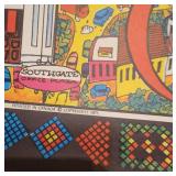 Vintage 1971 Minneapolis City of Lakes Poster by Ed Langley