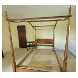 Romantic 4 Poster Canopy Bed ~ Full