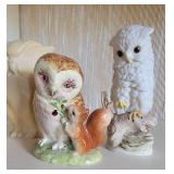 Owl Figurine Collection ~ Cybis * Beswick * English