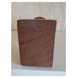 vintage mid-century modern teak wood sculpture by Arne Basse