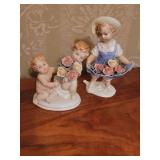 Delicate German Volkstedt porcelain Figurines