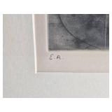 *ARTIST PROOF**SIGNED* Fine Art Etching and Aquatint Print - Graciela Rodo Boulanger - Girl with Cat on Her Head