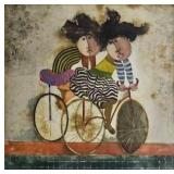 *SIGNED* Fine Art Etching and Aquatint Print - Graciela Rodo Boulanger - La Course